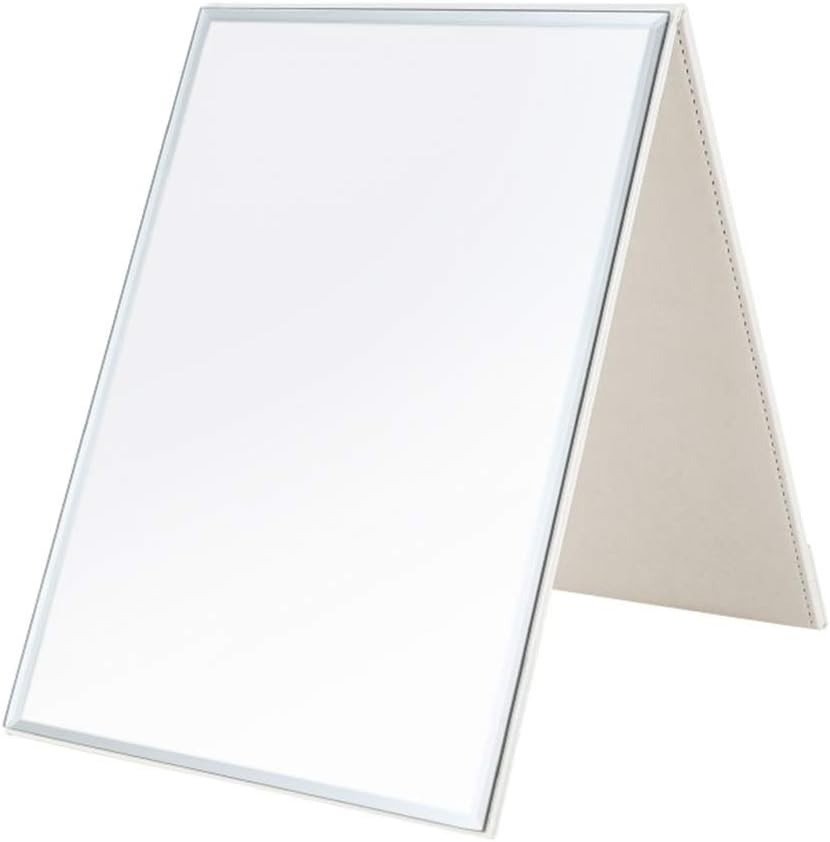 Travel Hand Mirror 10x7 HD Adjustable Angles Minimalist Style