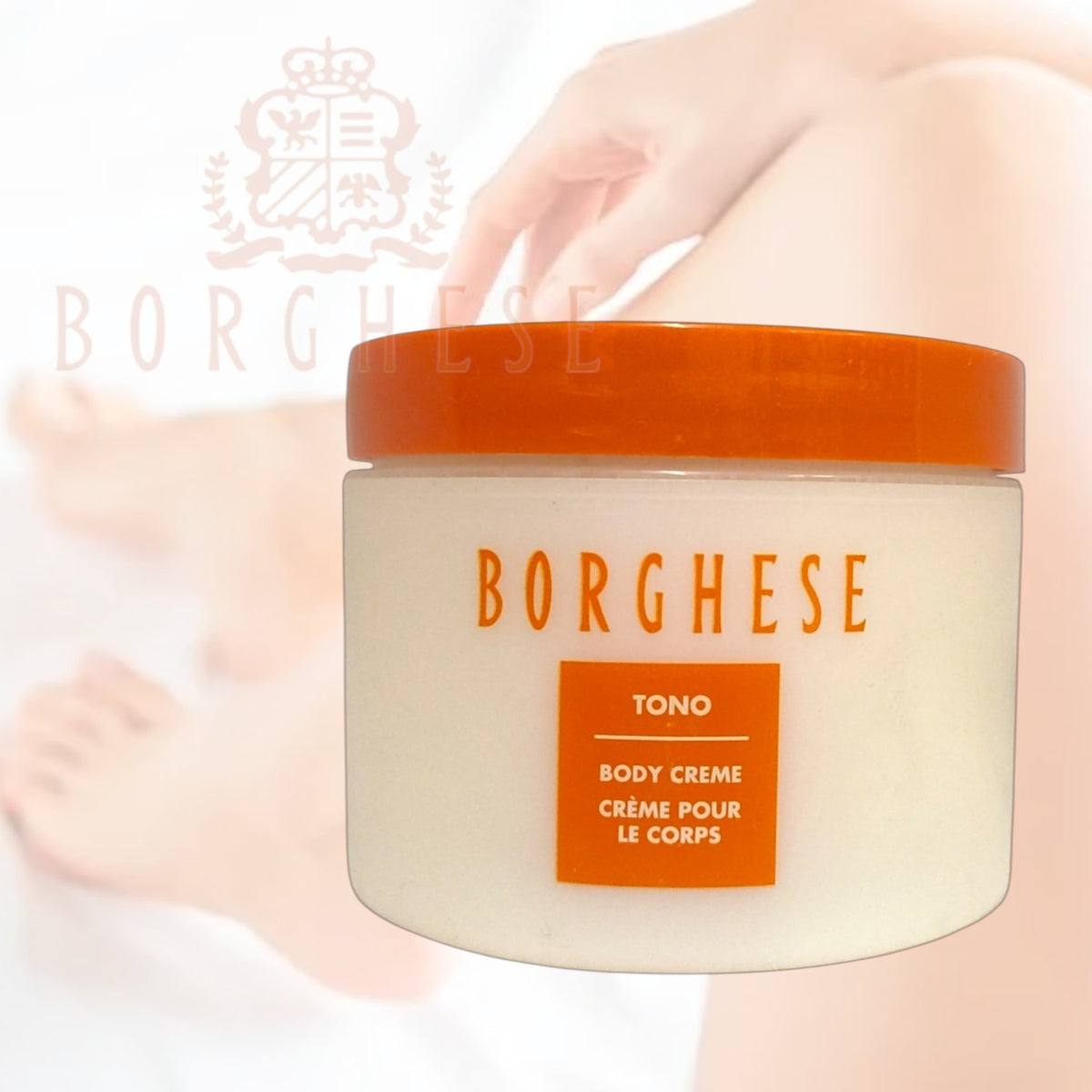 BORGHESE TONO BODY CREME 6 oz 170 ml new