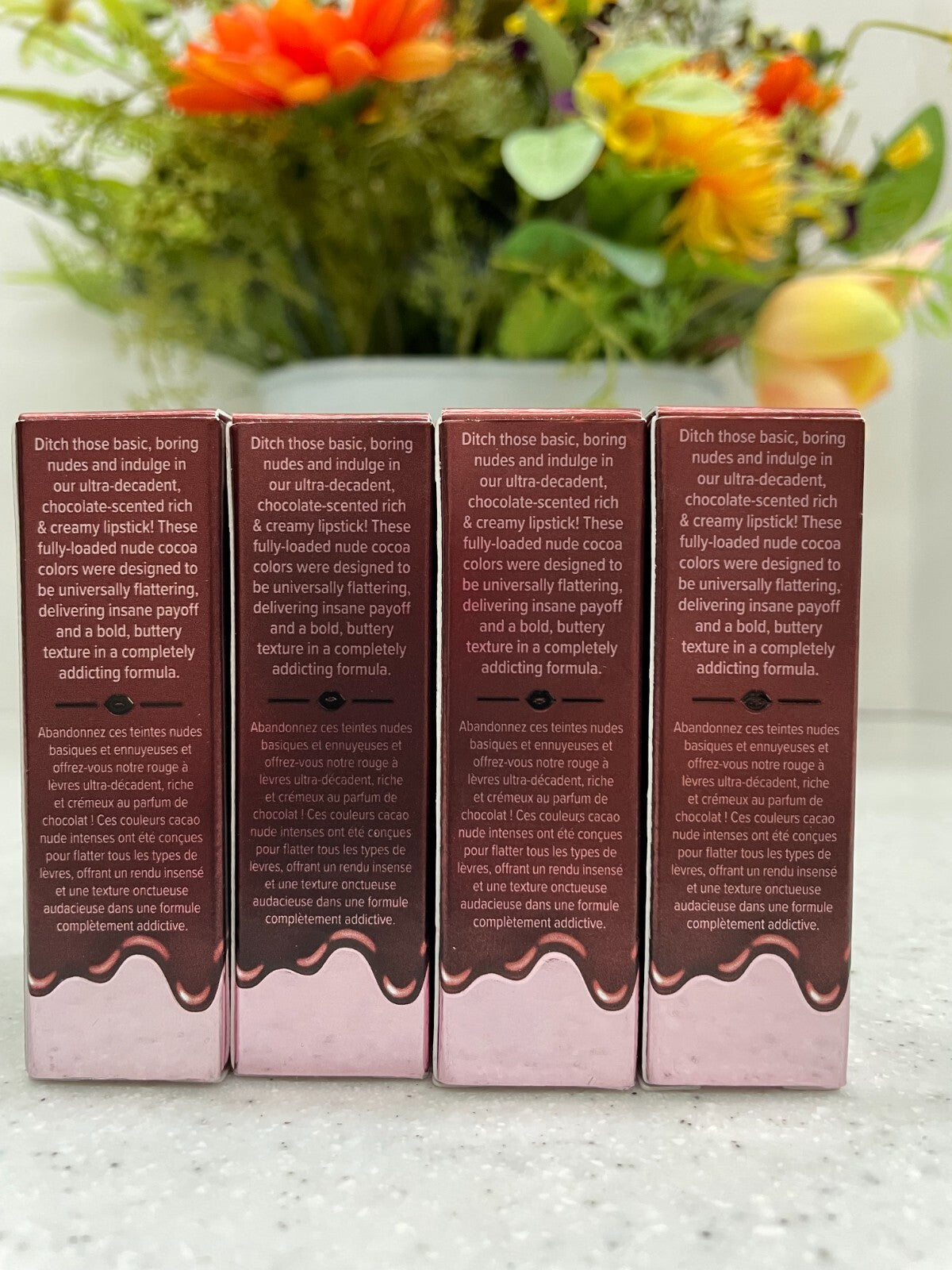 Cream Lipstick - Cocoa Nude Shades with Bold, Butter Texture - Multiple Variants