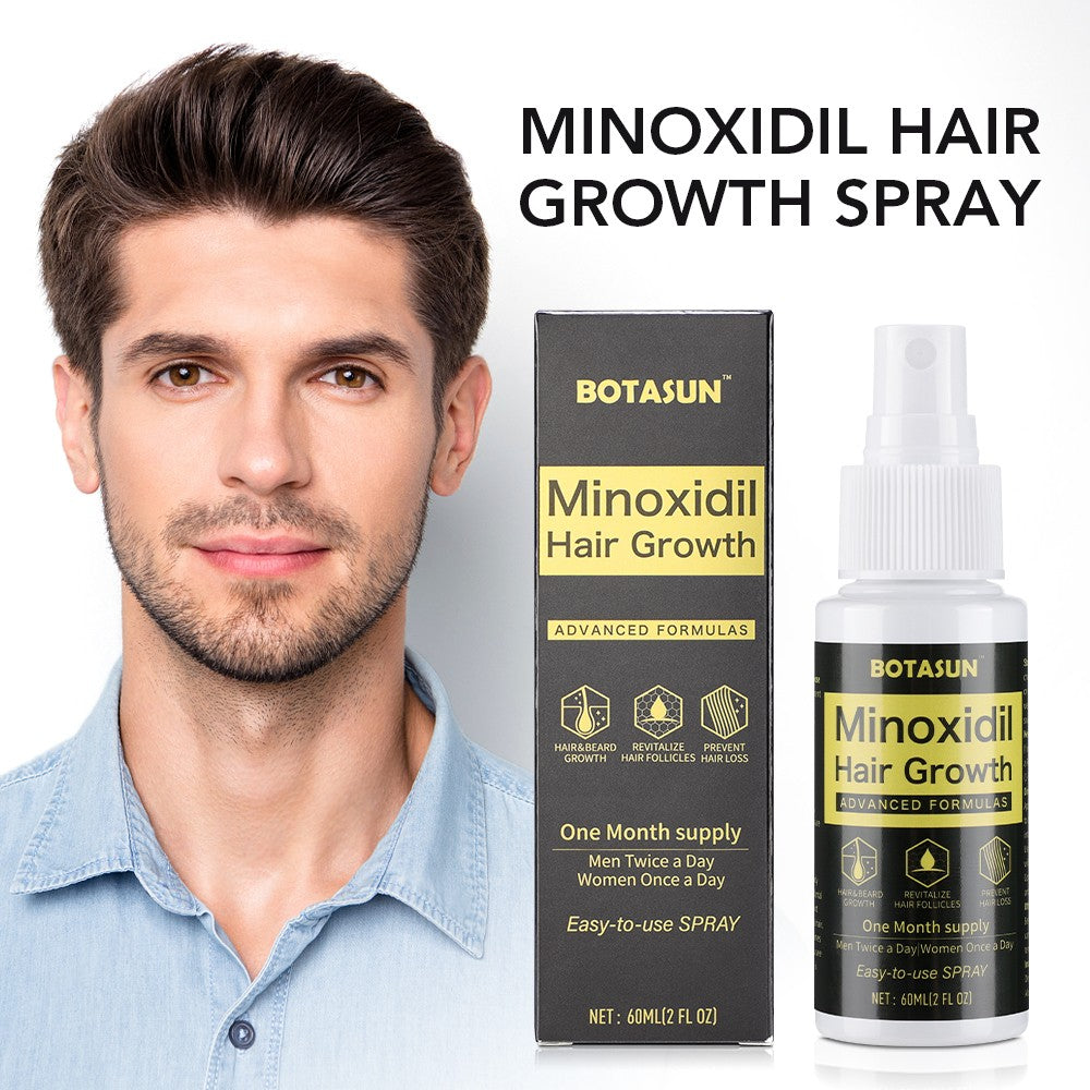 Minoxidil 5% Hair Regrowth Spray for Men - 3 Month Supply