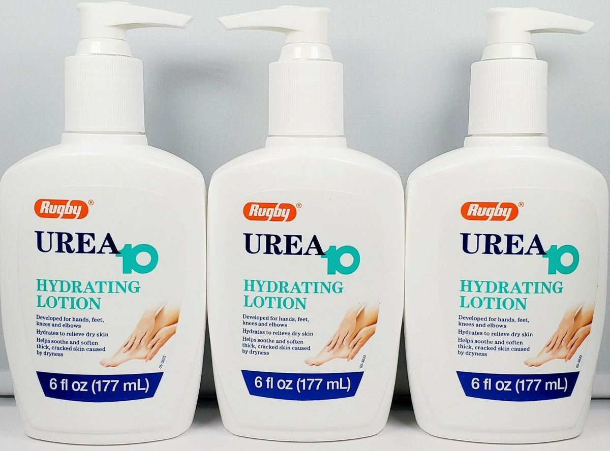 UREA 10 Intensive Hydrating Lotion for Dry Skin 6oz - 3 Pack