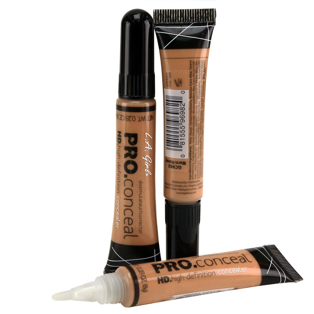 High Definition Concealer for Face & Under-Eyes - Warm Honey