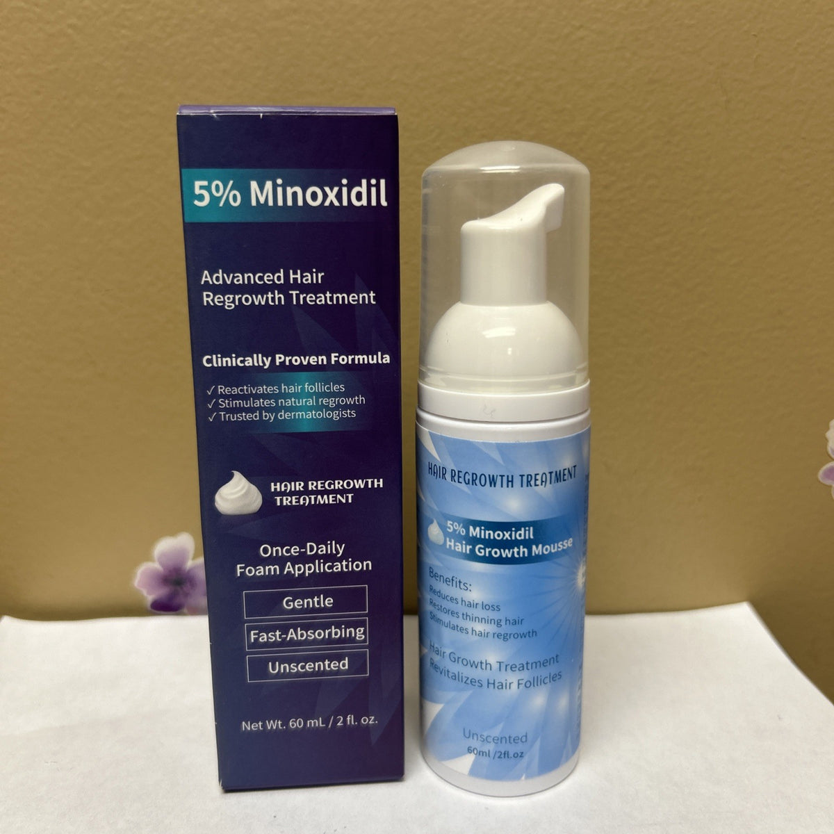 Minoxidil 5% Hair Growth Serum, 60ml