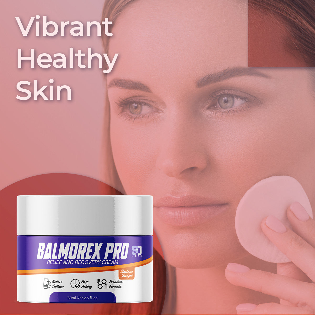 Relief and Recovery Cream - 2.5 oz Moisturizing Skin Care