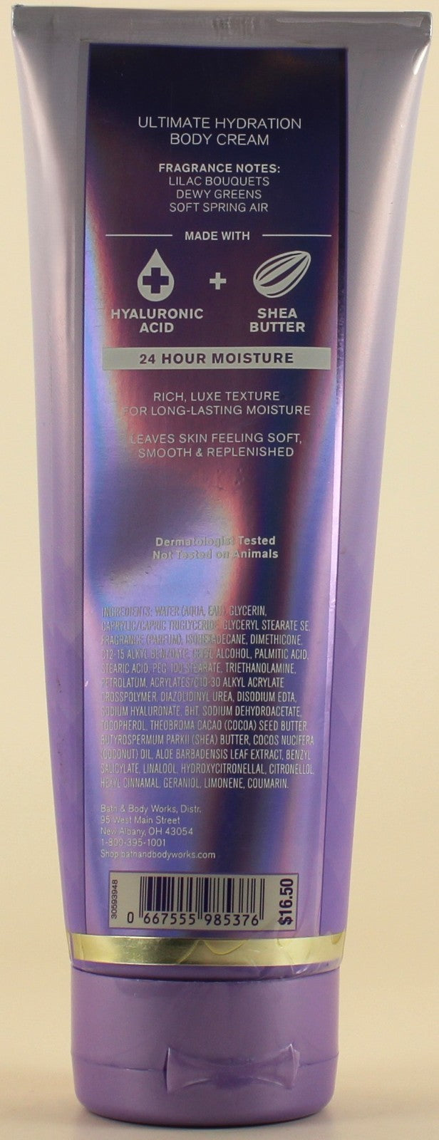 Fresh Cut Lilacs Body Cream Lotion Moisturizer 8oz - 3 Pack
