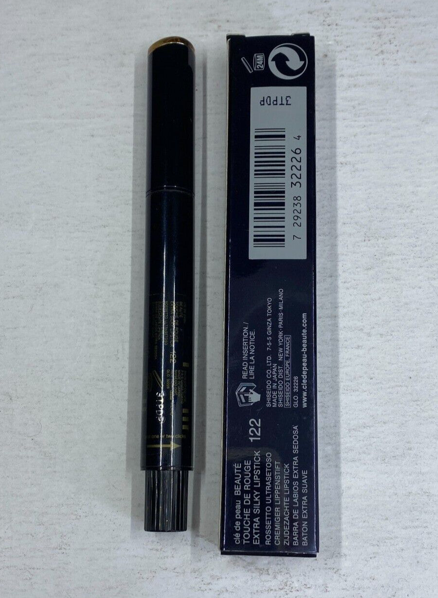 Lipstick 122 Touche De Rouge Extra Silky - 0.07 oz, NIB, Authentic