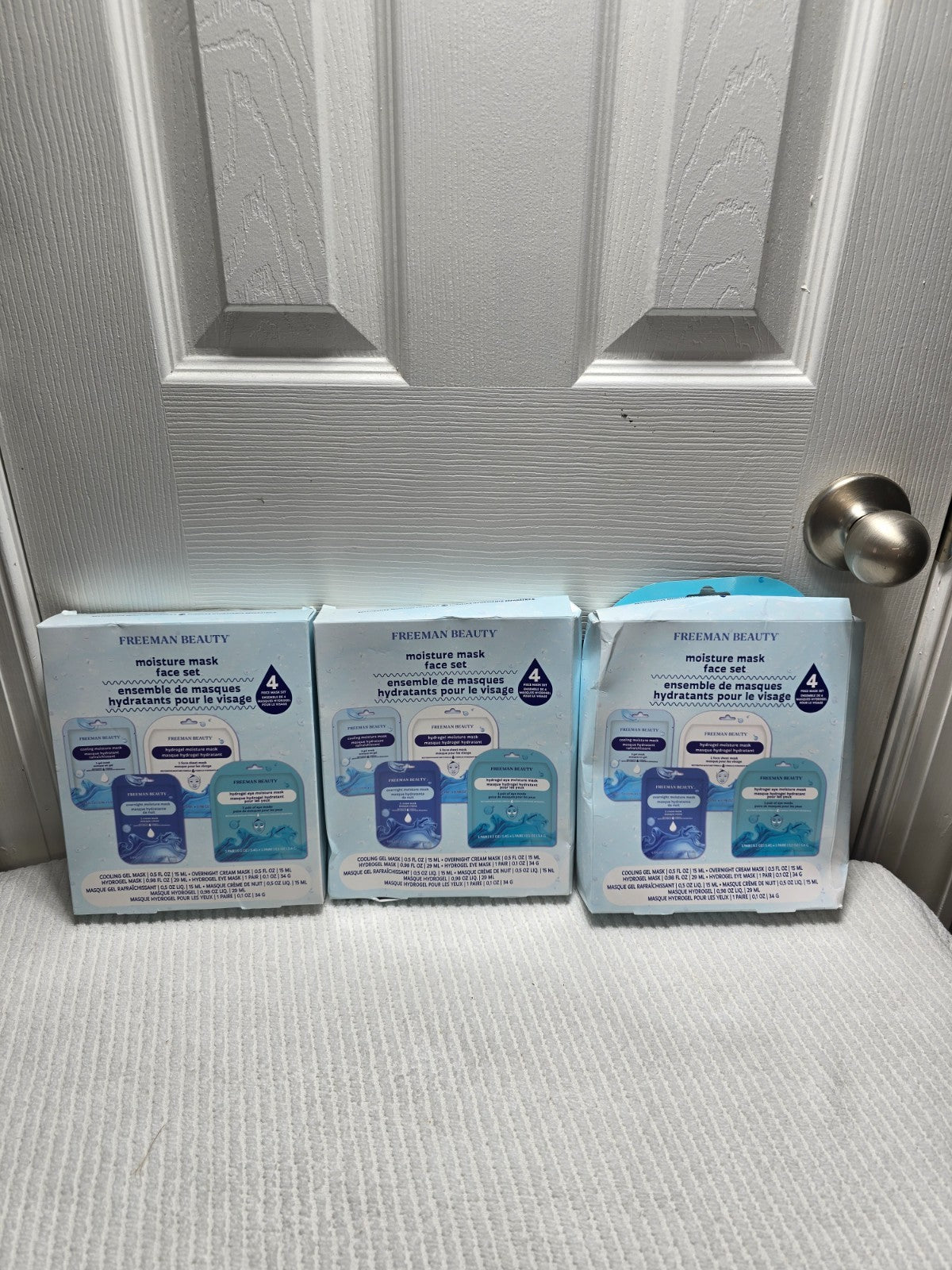 Moisture Mask Set for Face & Under Eye 4pcs
