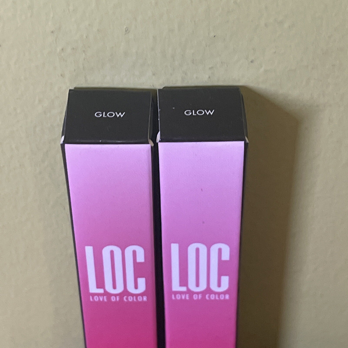 Lot of 2 Lip Glosses - Glow & Luminous Shine, 2.5 ML Each