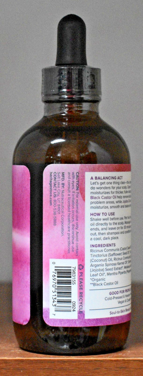 Castor Oil & Tea Tree Scalp Treatment - Nourishing Hair Oil for All Hair Types