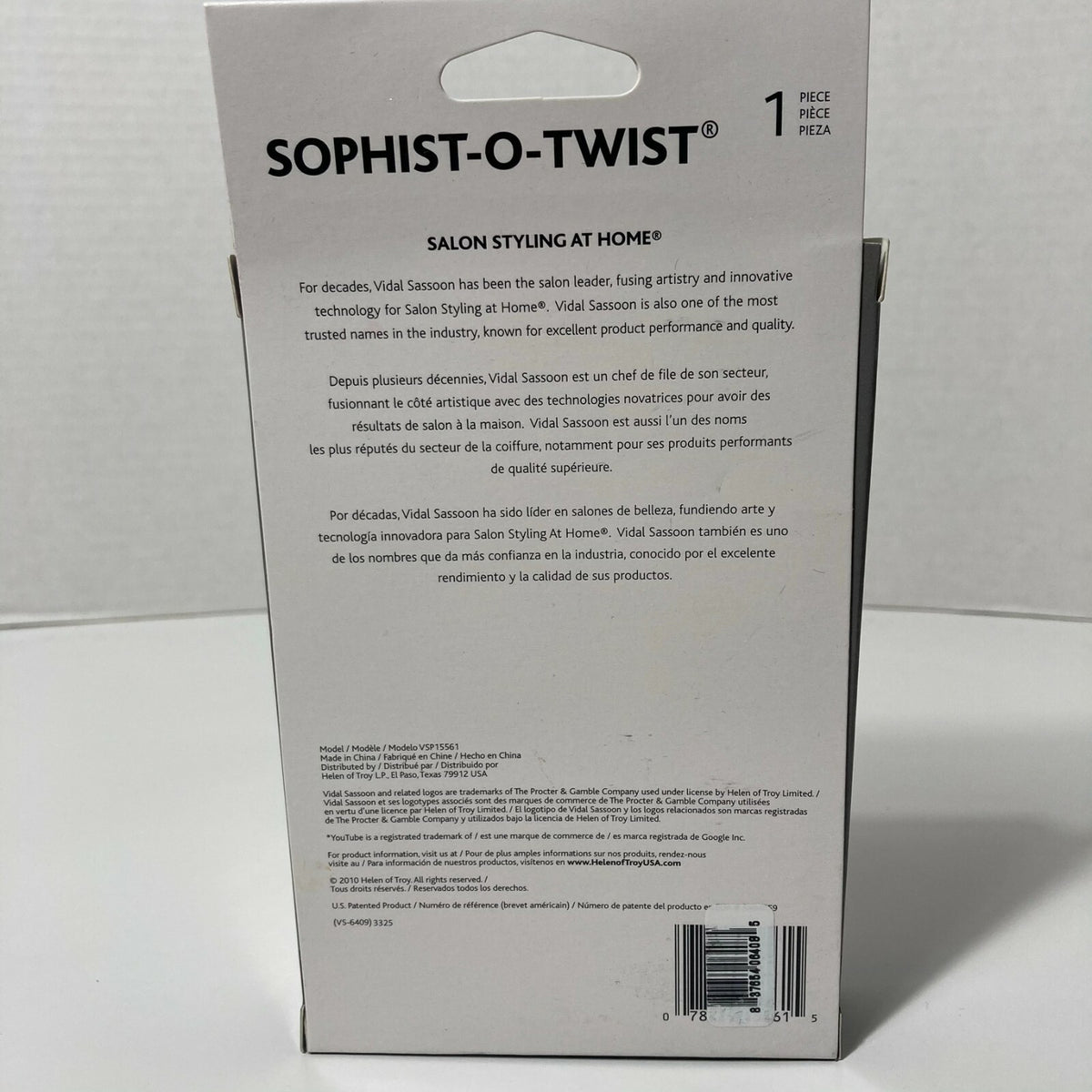 2) Sophist-O-Twist Vidal Sassoon Hair Bun Maker Blonde Styling