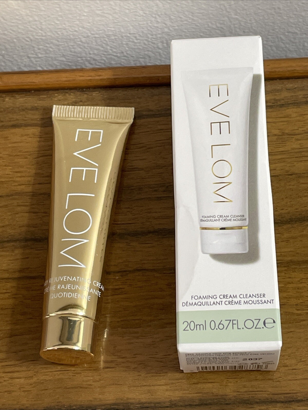 Daily Rejuvenating Face Cream & Foaming Cleanser Set - Travel Size