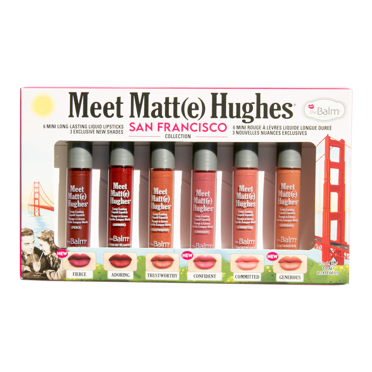 Long-Lasting Liquid Lipstick Set - Mini Matte Shades for Lips
