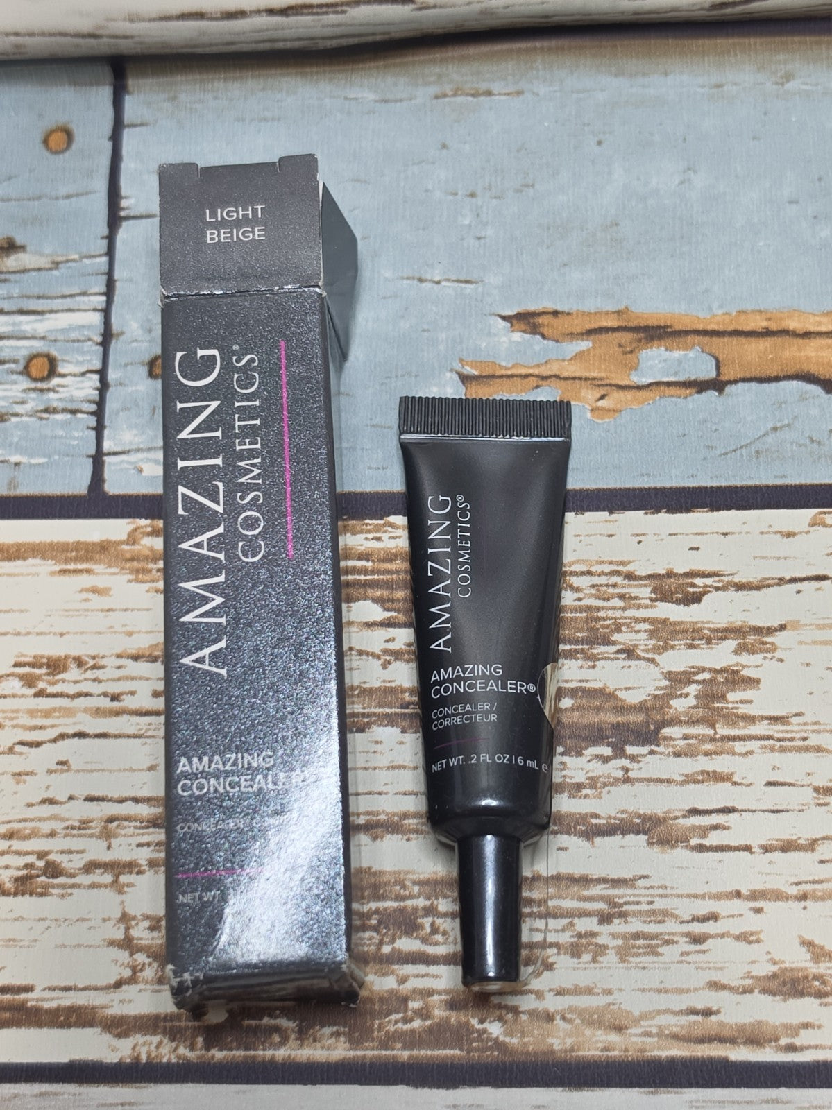 Full Coverage Light Beige Concealer - Flawless Skin Makeup