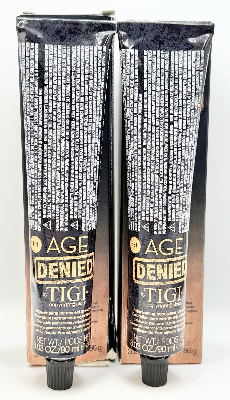 Permanent Hair Color 44 Intense Natural Brown - 2 Pack