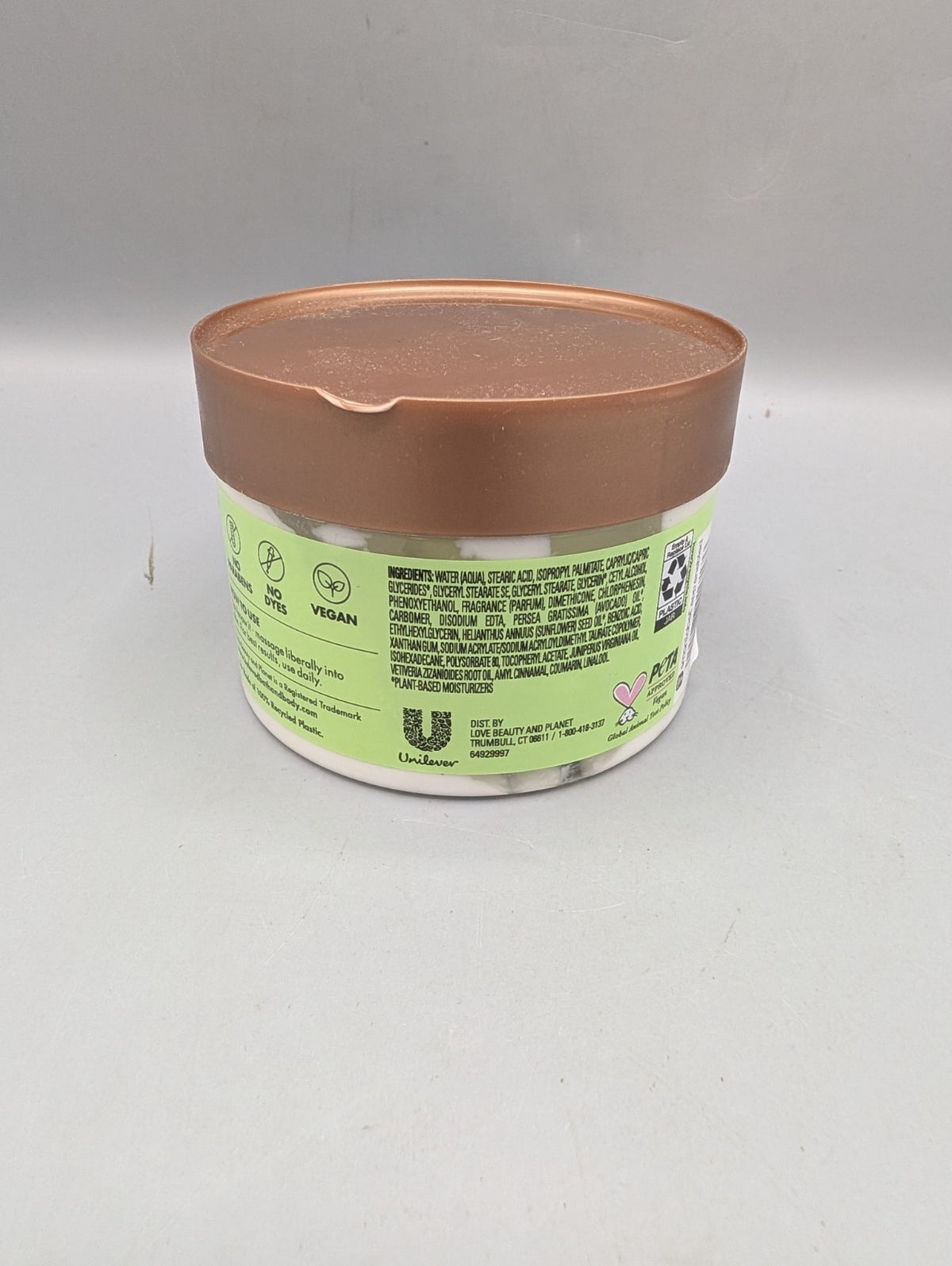 Love Beauty And Planet Beloved Pistachio Ice Cream Vegan Body Butter