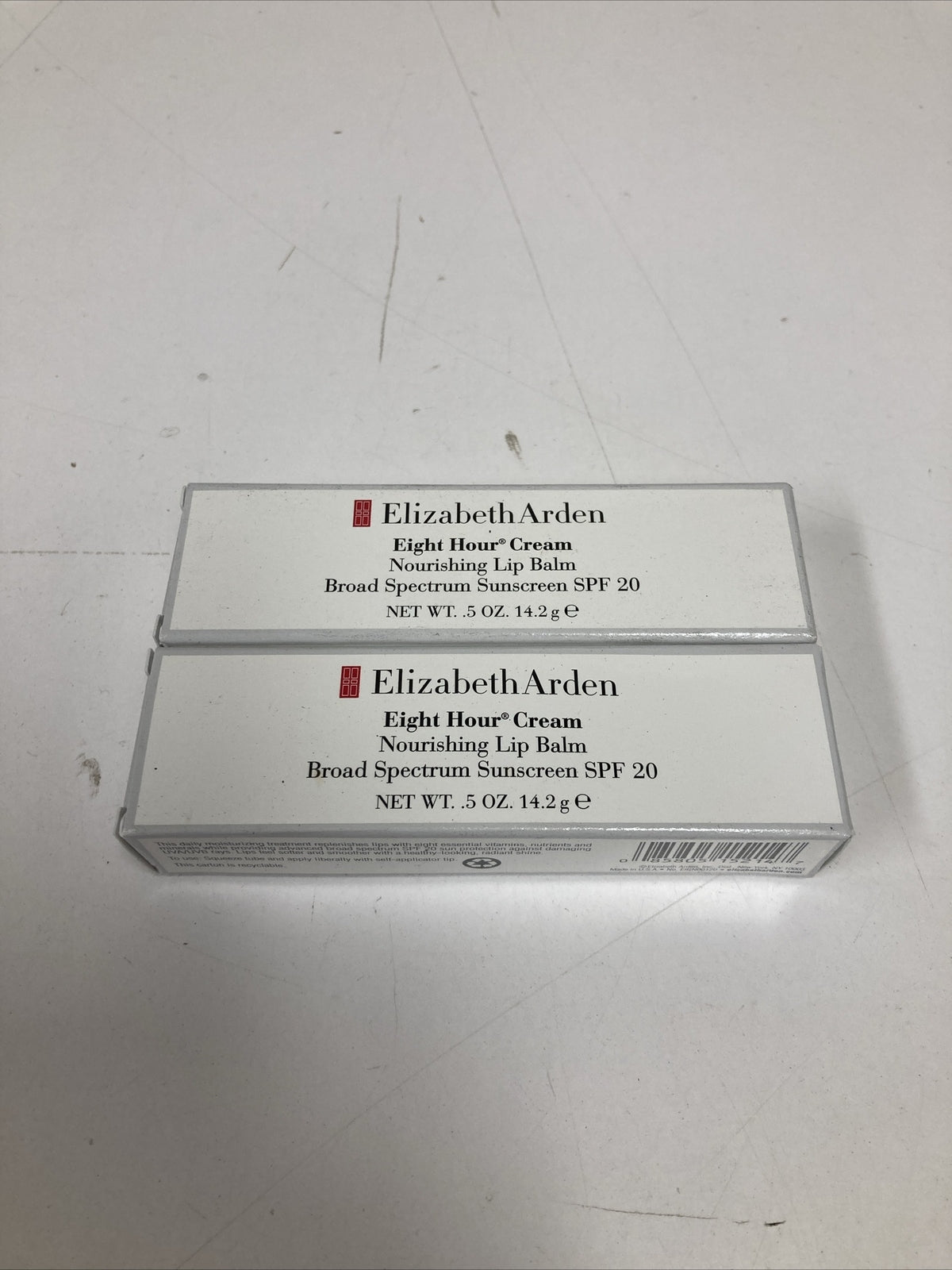 Elizabeth Arden Sunscreen SPF 20 PA+ Eight Hour Lip Balm - 2 Pack