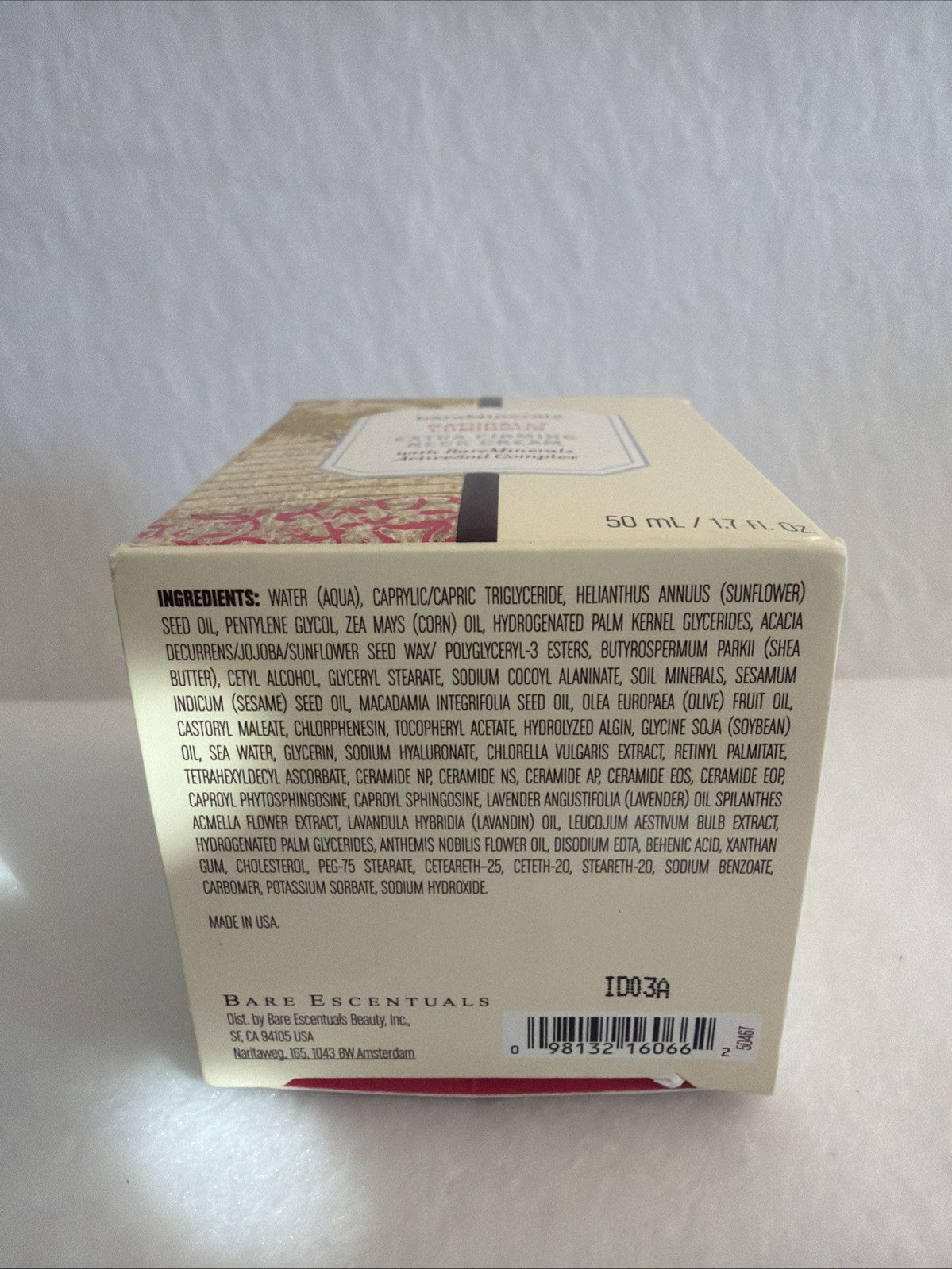 BareMinerals Naturally Luminous Extra Firming Neck Cream 1.7 Fl Oz