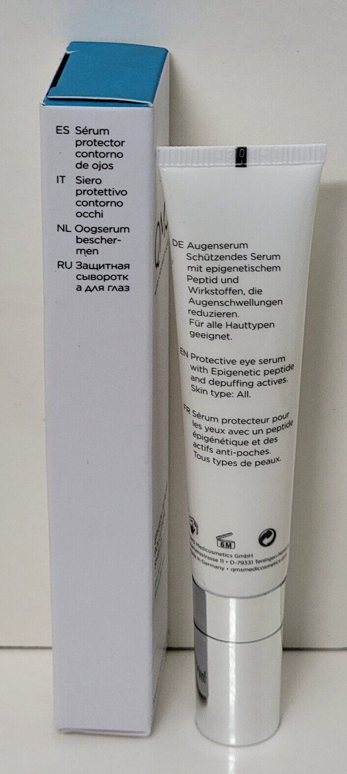 Depuff Pollution Shield Eye Serum - Anti-Aging Skin Care for Eyes 0.5 fl oz