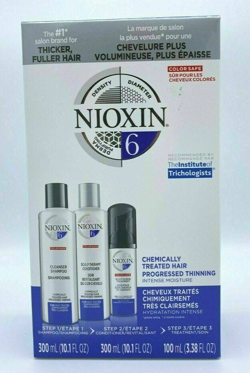 Nioxin Hair System Shampoo, Conditioner & Treatment Kit