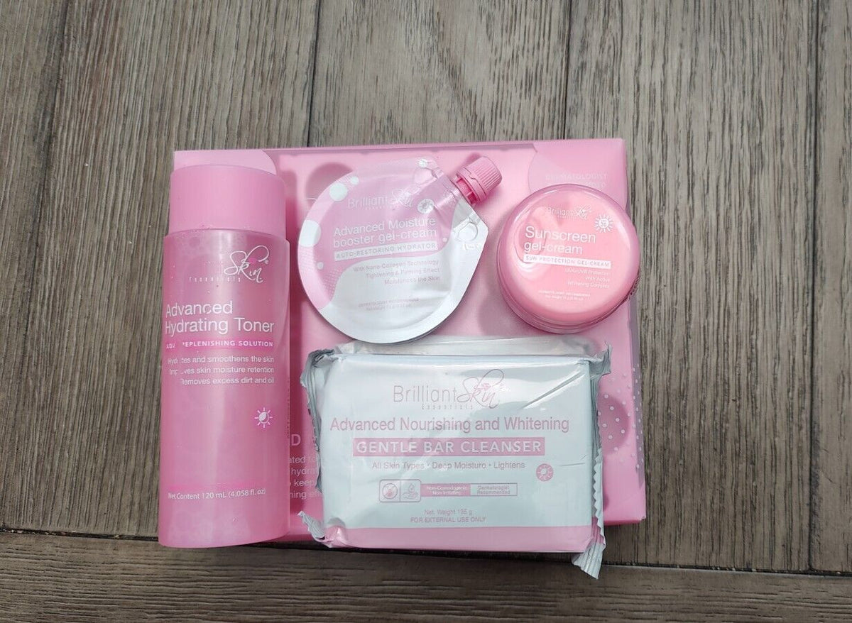 Advanced Moisturizing & Hydrating Skin Care Kit - Brilliant Skin Essentials