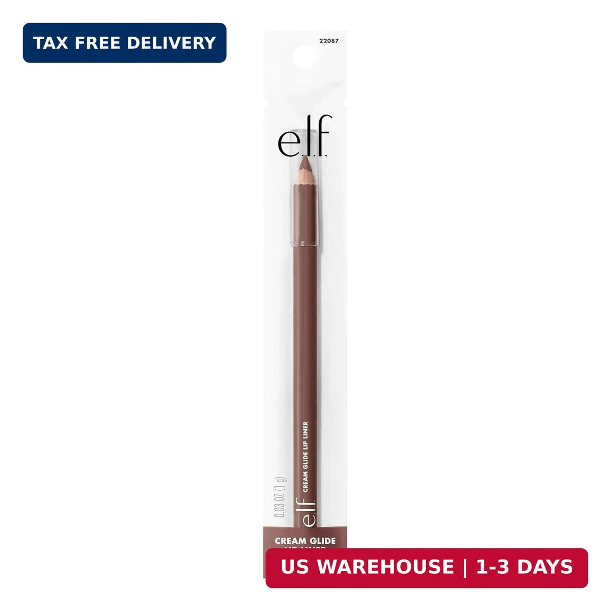 Cream Lip Liner Pencil for Shaping & Sculpting Lips - Highly Pigmented, Semi-Matte Finish