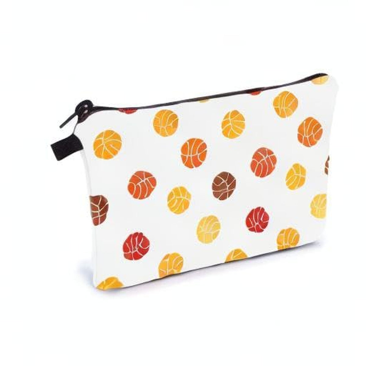 Basketball Makeup Bag Travel Cosmetic Organizer for Women and Girls