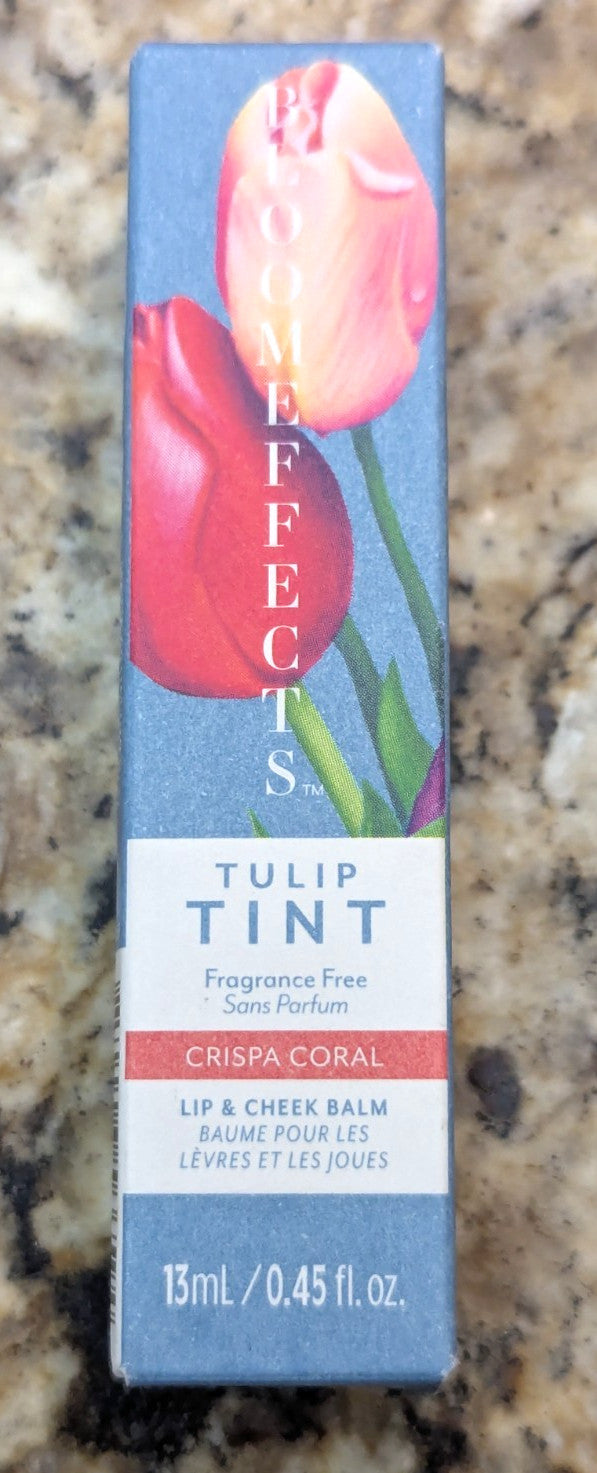 Lip & Cheek Balm with Tulip Tint - Crispa Coral, 0.45 oz