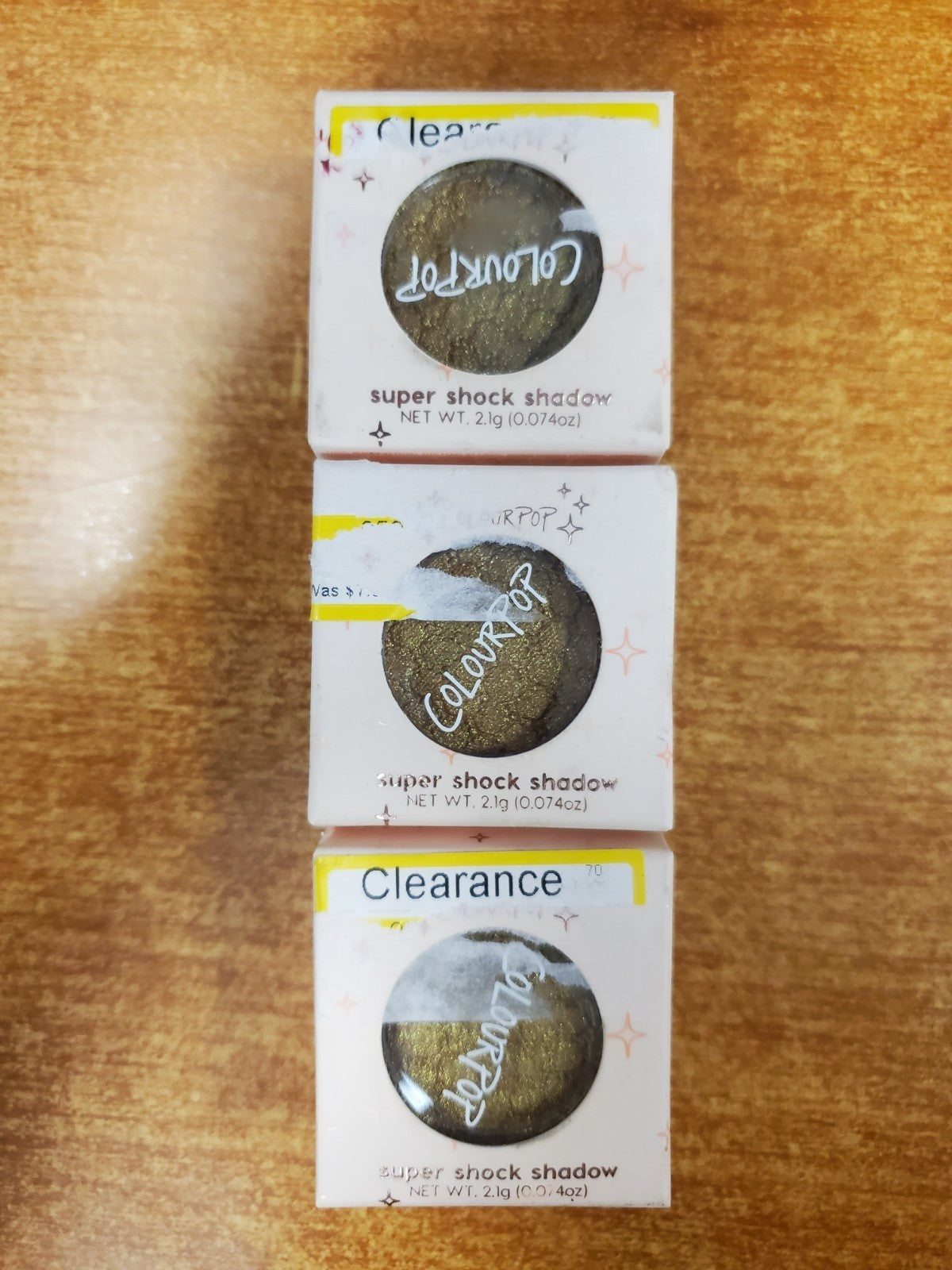 Colourpop Super Shock Metallic Eye Shadow Moonwalk 3-Pack - Long-Lasting Glitter