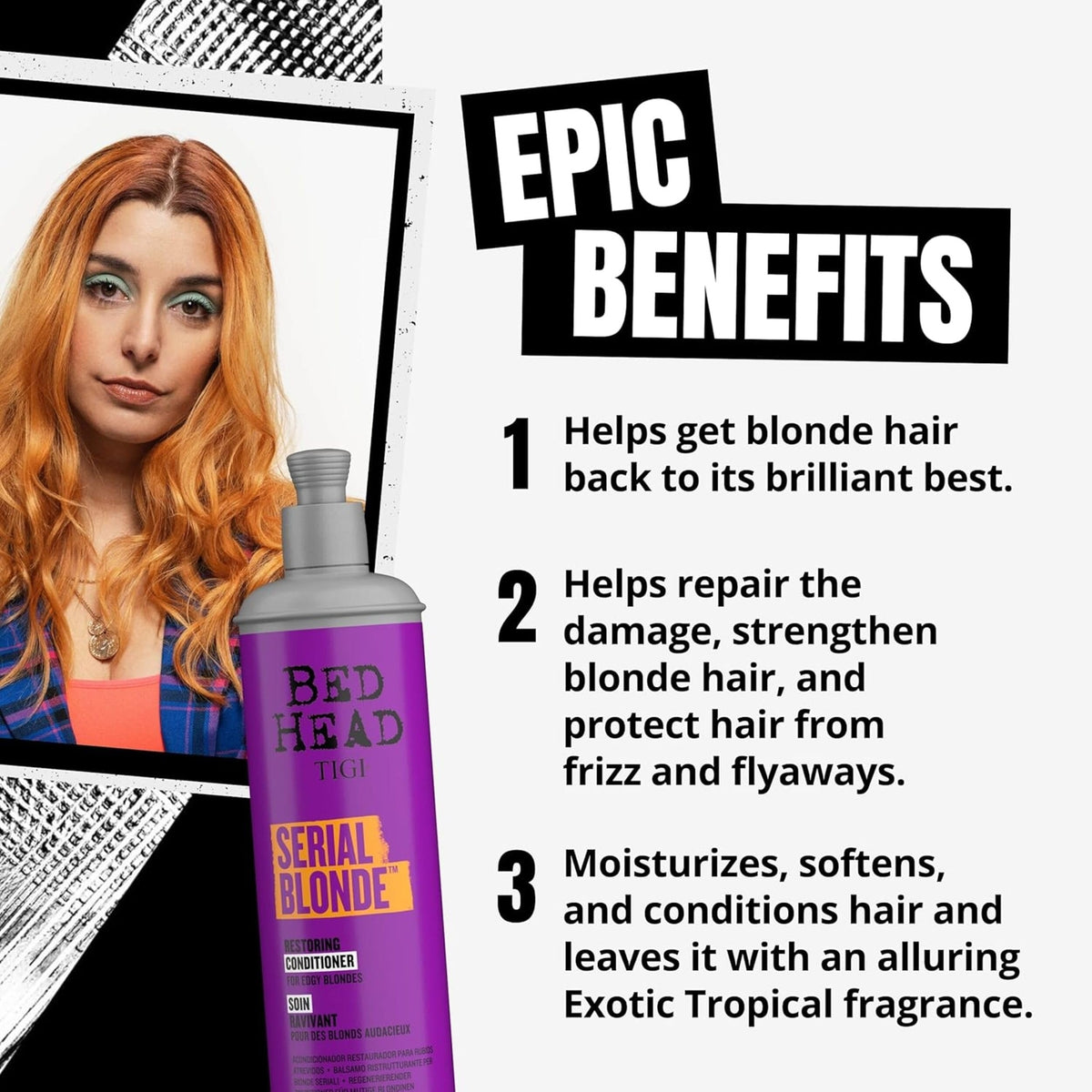 Blonde Hair Conditioner for Damaged & Color-Enhanced Hair - 13.53 fl oz