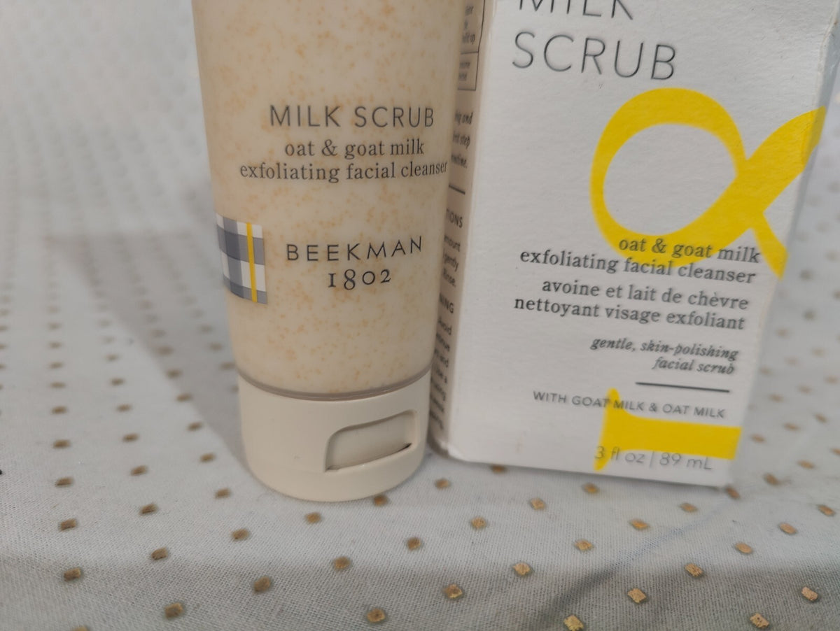 Milk Exfoliating Facial Cleanser with Oat & Goat Milk - 3 oz