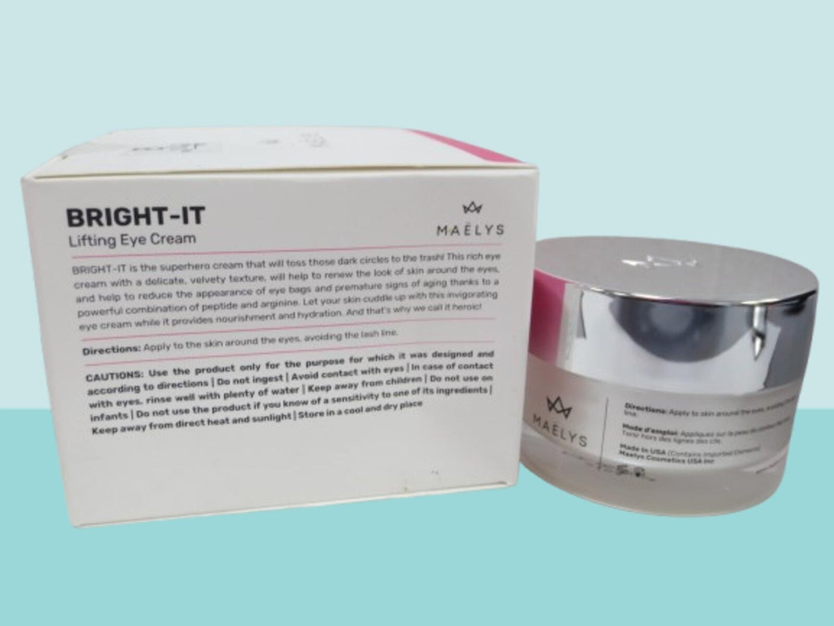 Maelys Bright-It Lifting Eye Cream 1 Oz Boxed Set of 2 - Anti-Aging Eye Care
