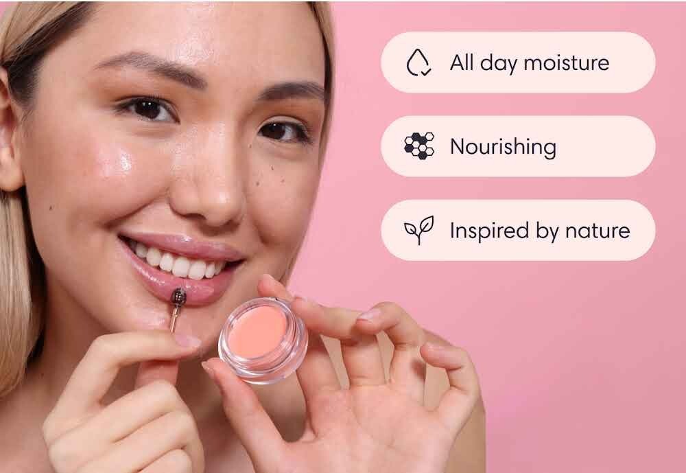 Bee Balm Lip Mask with Honey & Strawberry Extract - Nourishing Lip Care