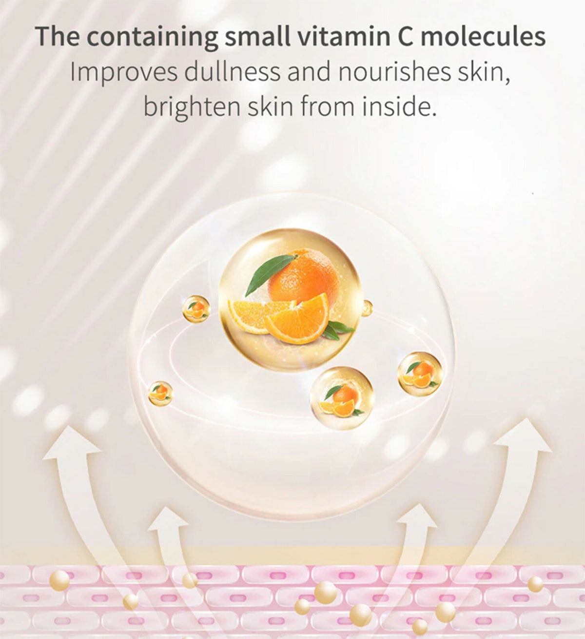 Vitamin C Facial Cleanser with Hyaluronic Acid for Acne & Moisturizing 100ml