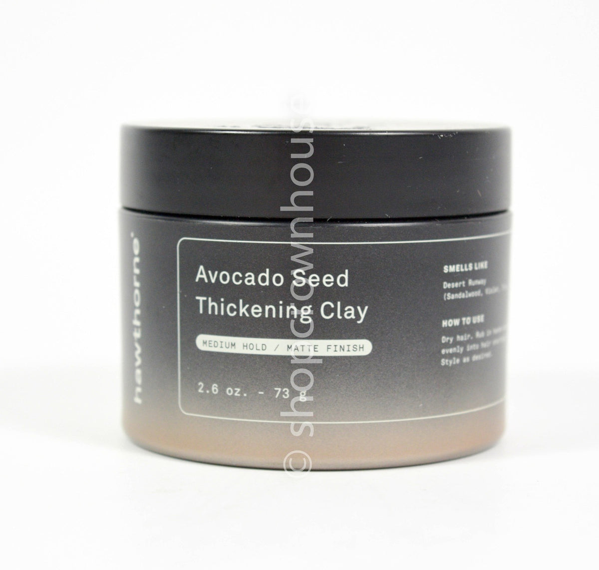 Men's Thickening Clay for Hair - Avocado Seed, Medium Hold, 2.6 oz