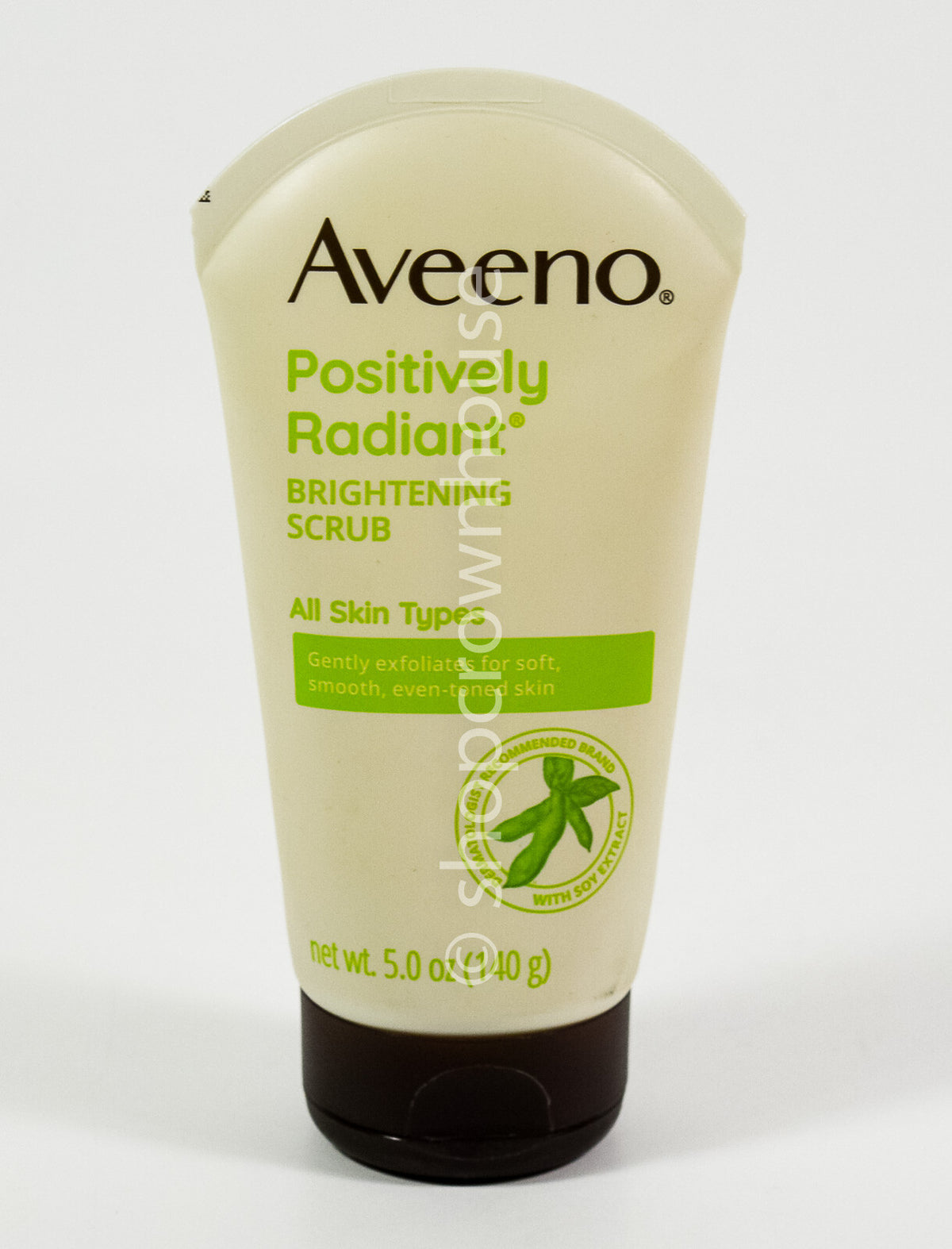 Aveeno Positively Radiant BRIGHTENING SCRUB 5oz exfoliate cleanse All