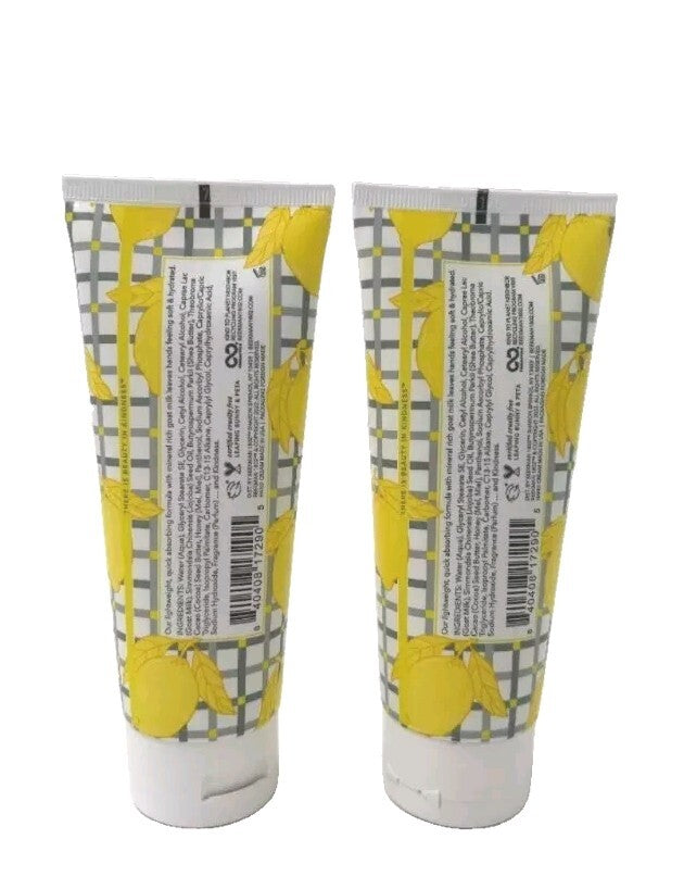 Beekman 1802 Sunshine Lemon Goat Milk Hand Cream Duo