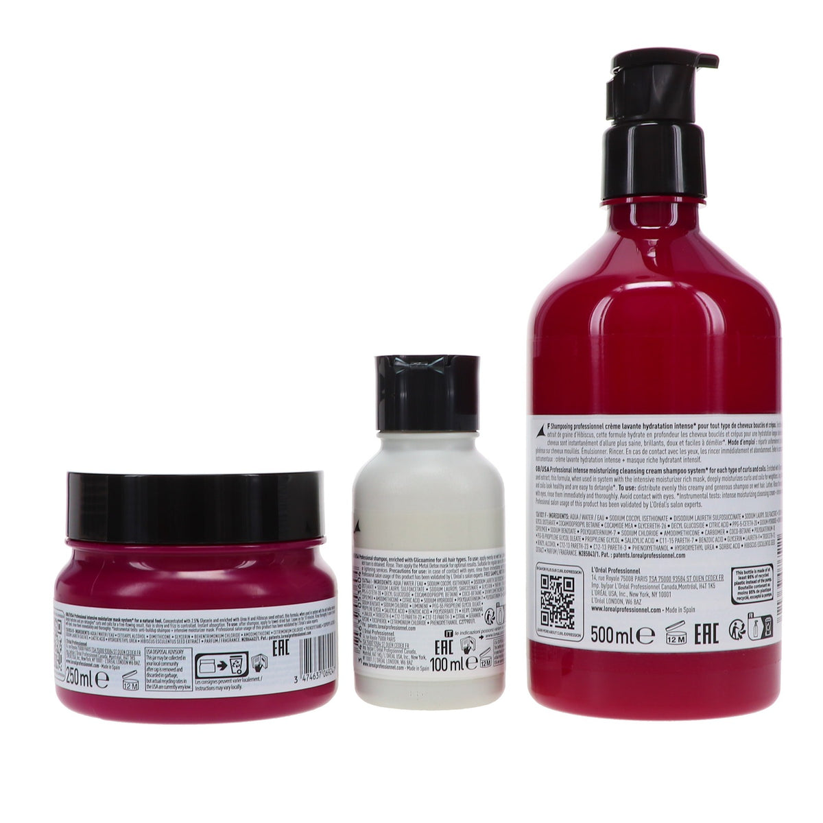 Curl Expression Hair Care Set for Curly Hair - Hydrating Shampoo & Mask