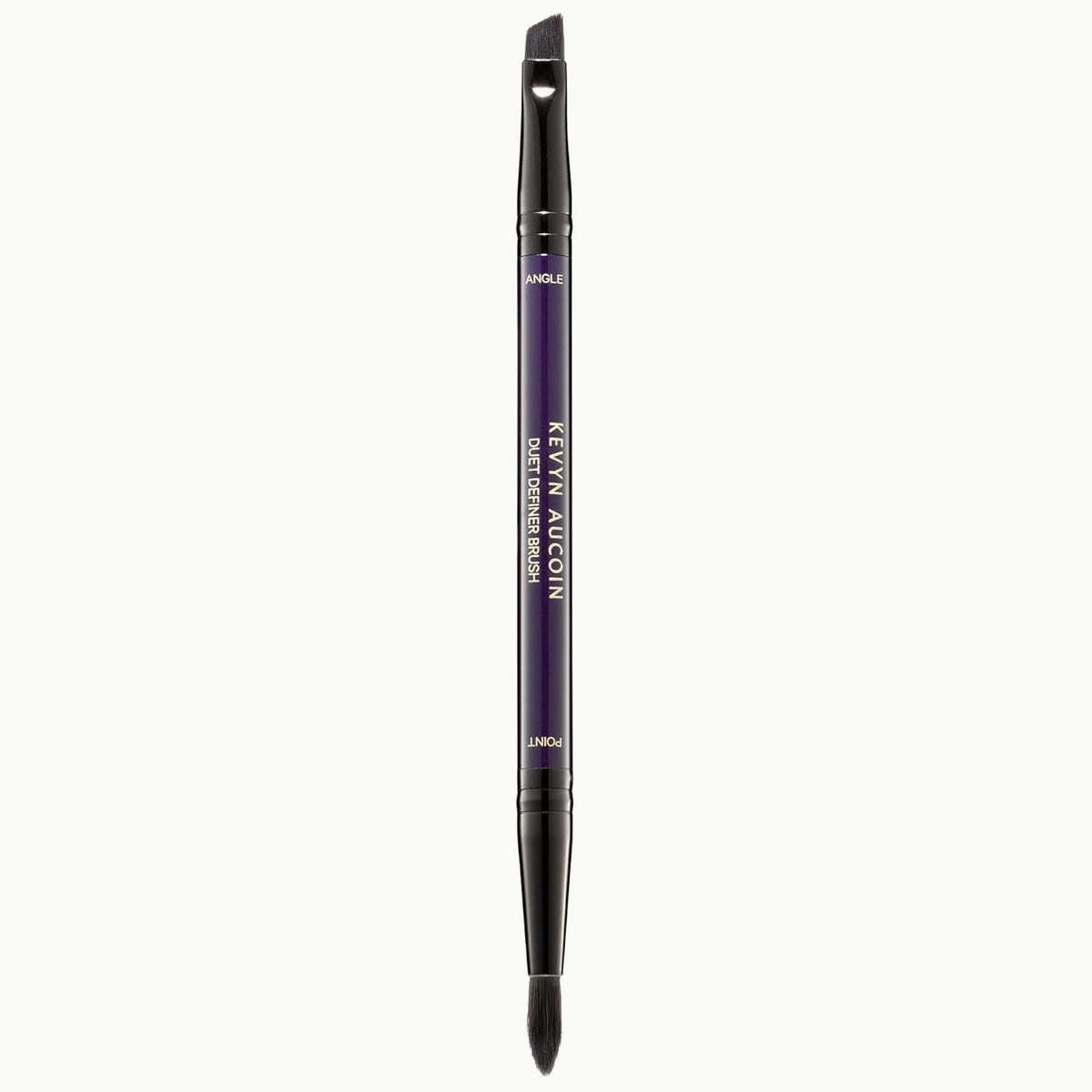 Dual-Ended Makeup Brush for Eyes Lips Brows - Precise Application Tool