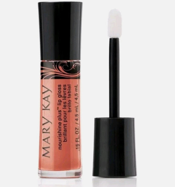 Mary Kay Nourishine Plus Lip Gloss Cafe Au Lait Discontinued