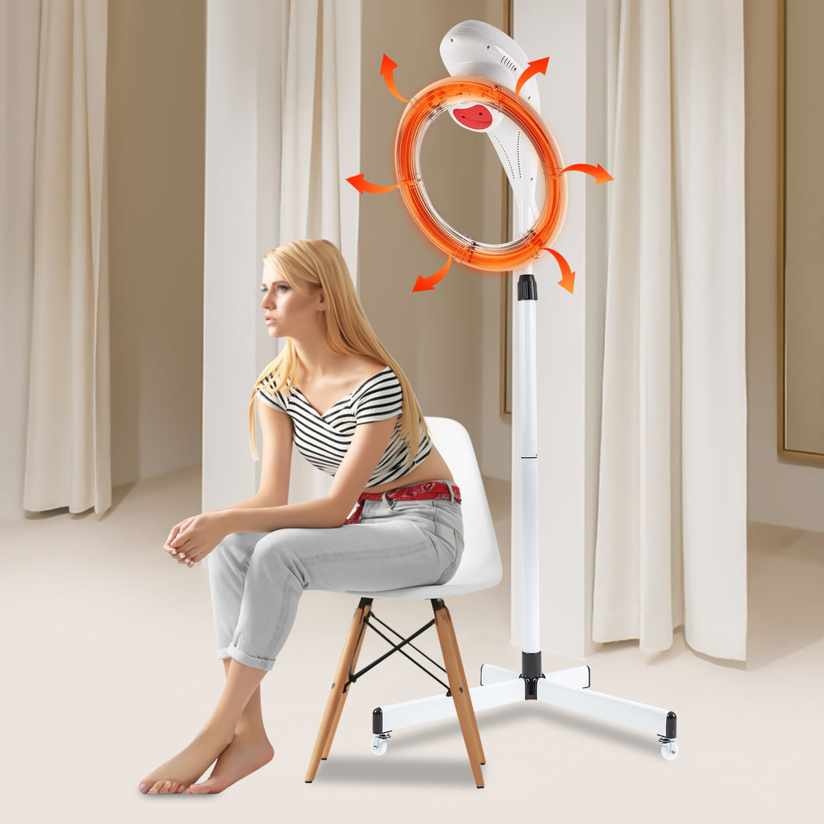 Infrared Hair Dryer Color Processor Salon Hair Styling Equipment