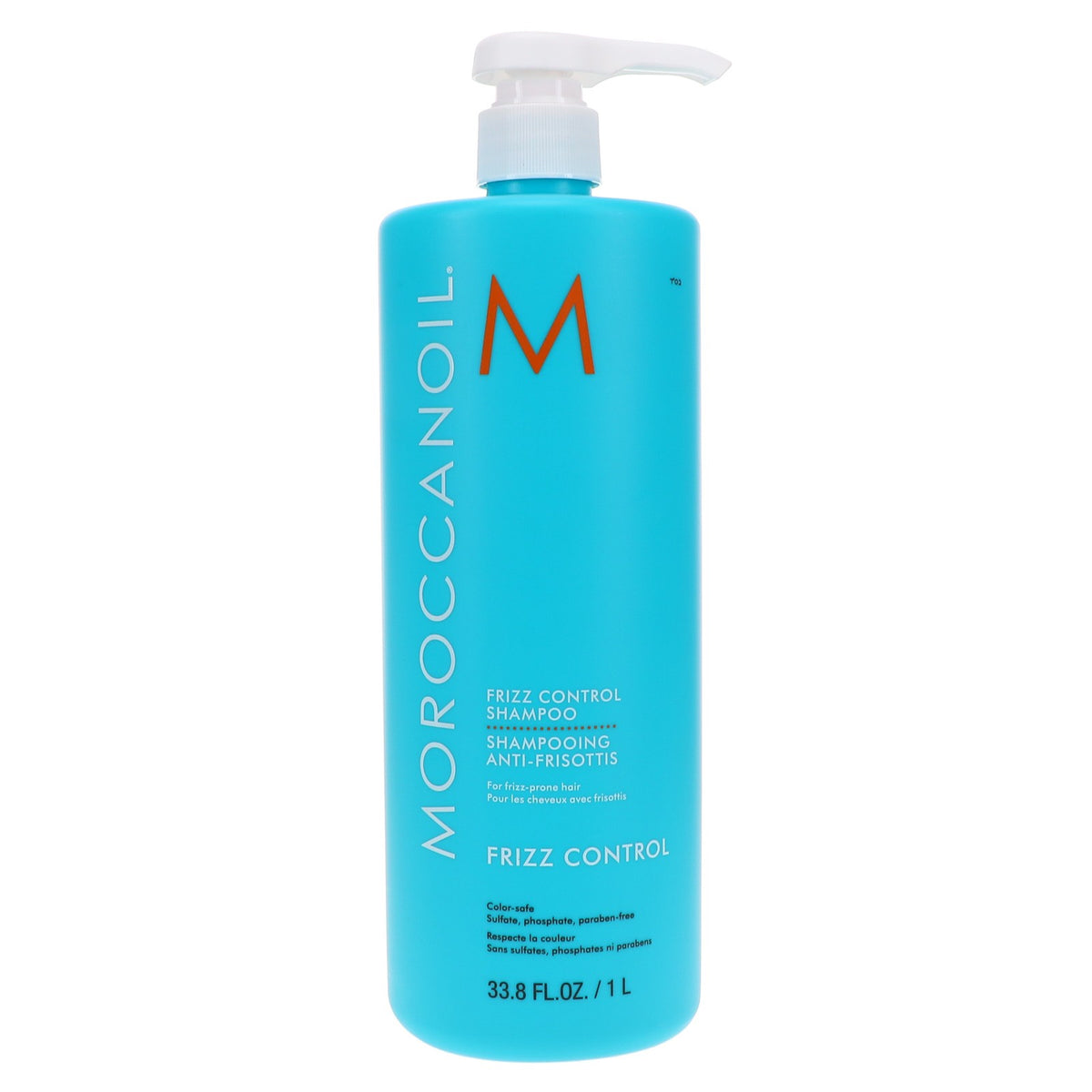 Moroccanoil Frizz Control Shampoo 33.8 oz - Smoothing, Hydrating Hair Care