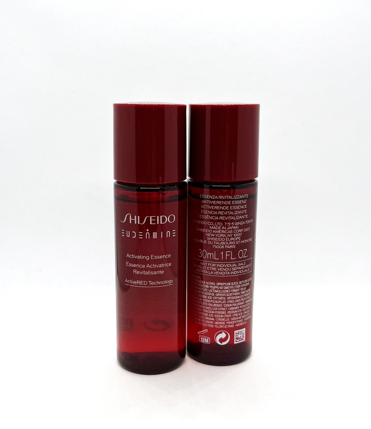 Shiseido Eudermine Activating Essence Set 2 x 1 oz / 30 ml - Unopened