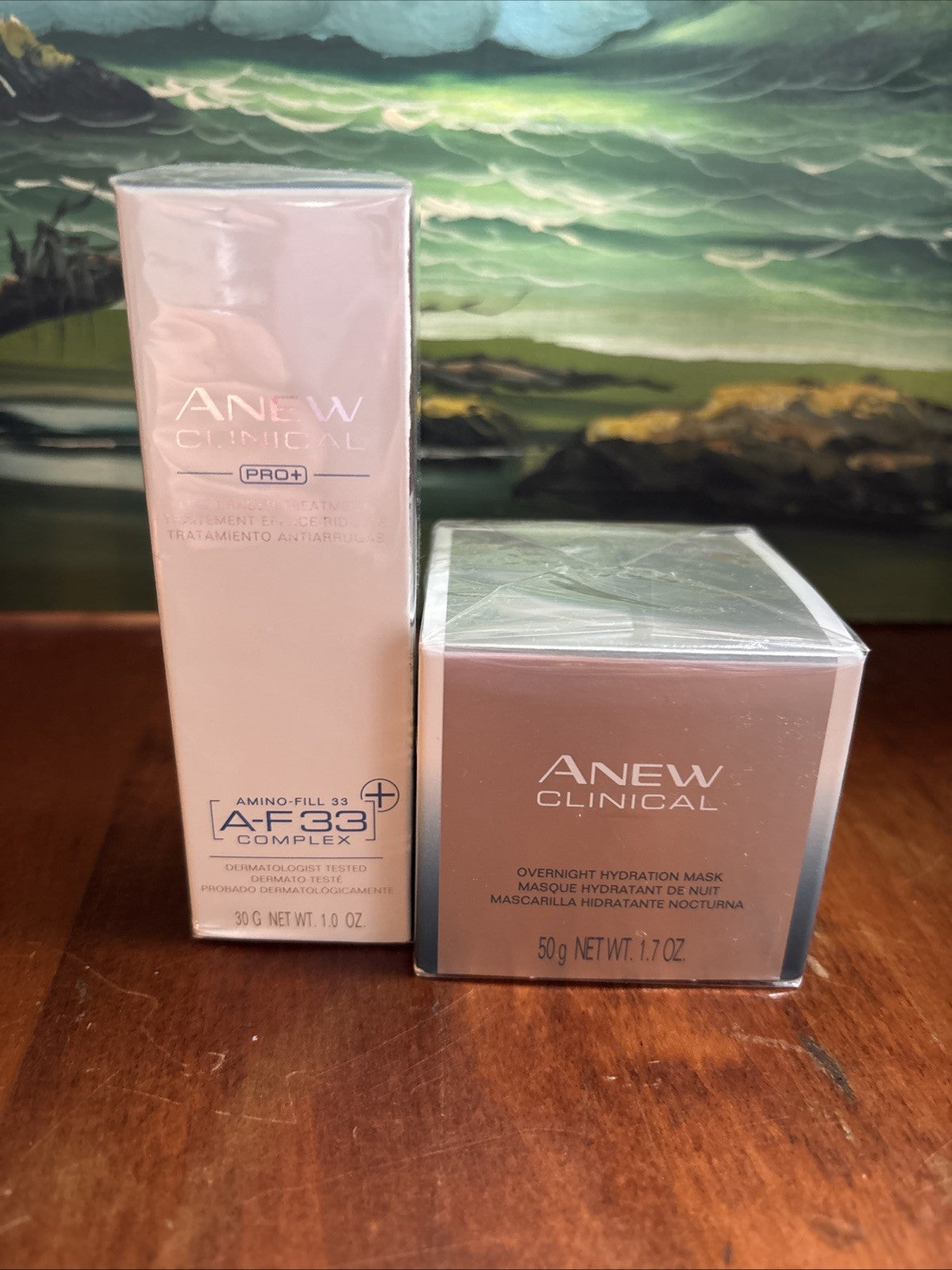 Avon Anew Clinical Overnight Hydration Mask 1.7 Oz - Skin Care Mask