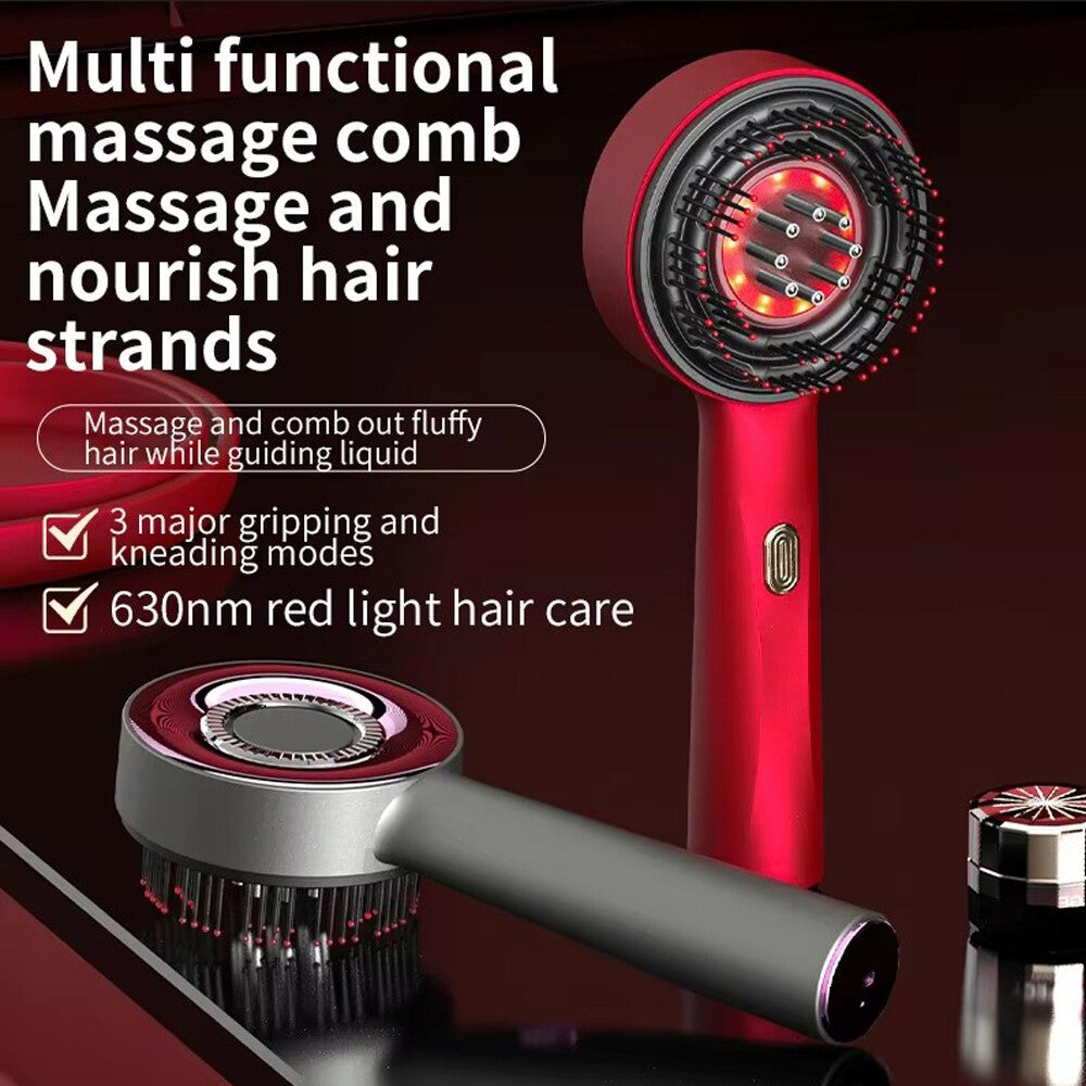 Electric Red Light Scalp Massage Comb
