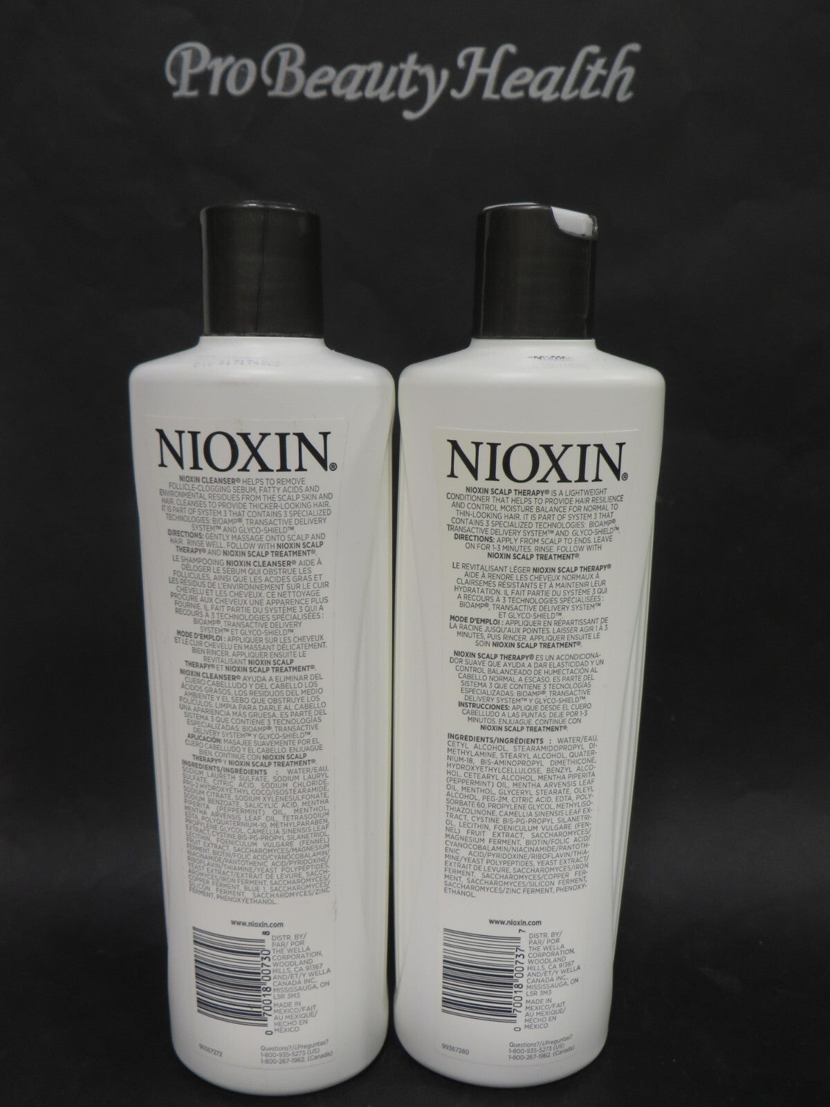 Nioxin #3 Shampoo & Conditioner Set for Colored Hair, 10.1 oz