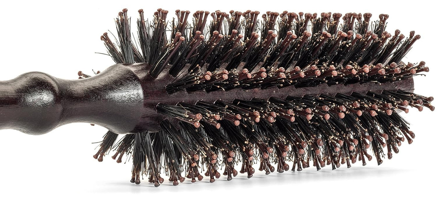 Eco-Friendly 1.75 Inch Round Hair Brush for All Hair Types - Detangling & Styling