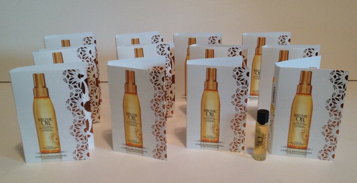 L'Oréal Mythic Oil Nourishing Hair Oil Sample Pack - 12x 3ml