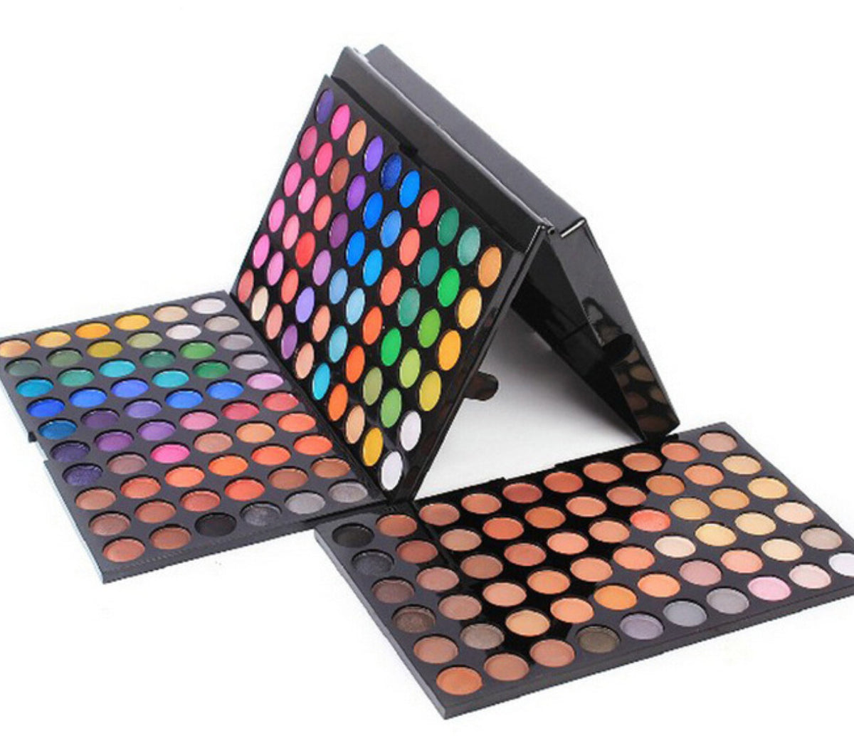 Professional 180 Color Eyeshadow Palette - Matte & Pearlescent Makeup Set