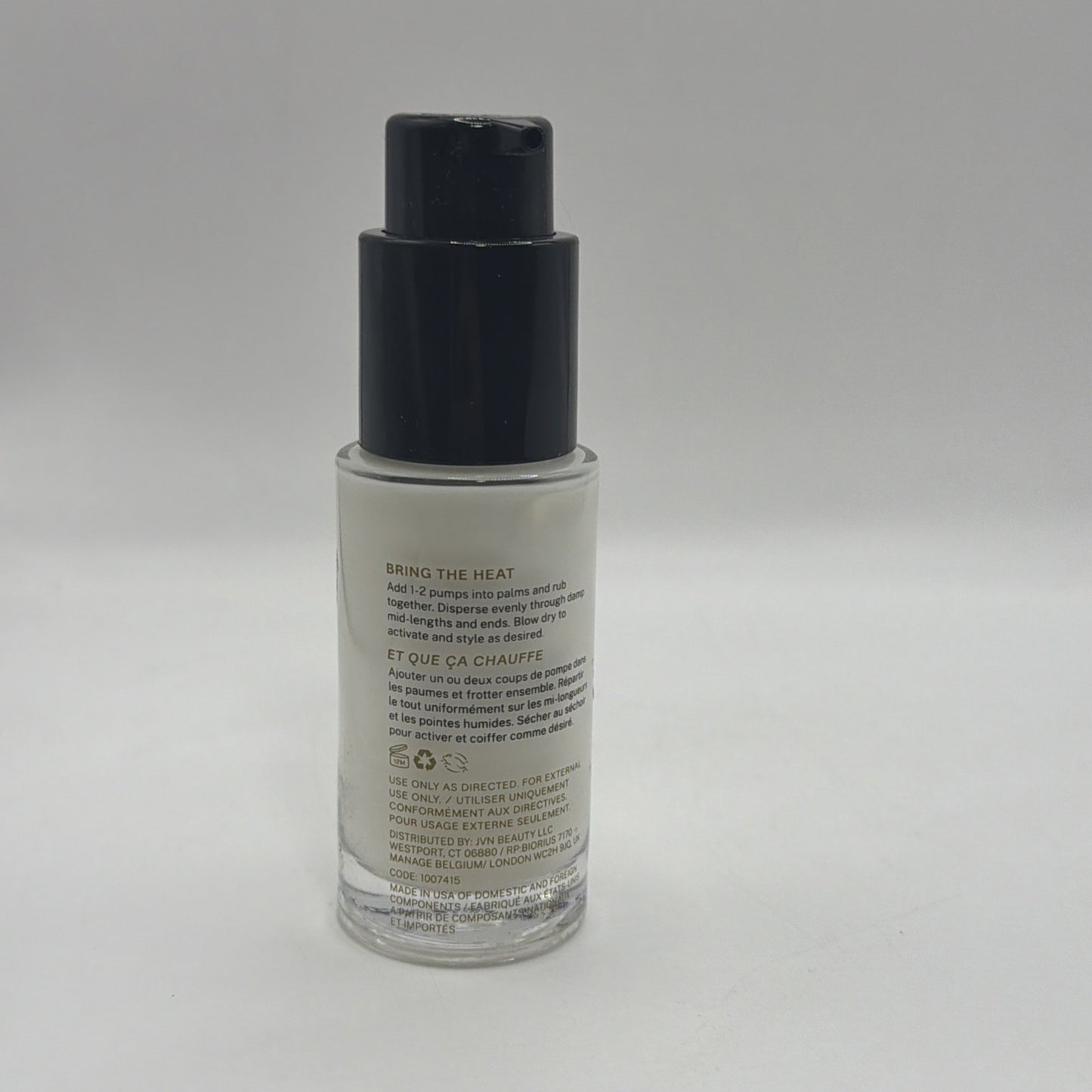 JVN Complete Blowout Styling Milk - 0.84 oz / 25 ml Hair Care Product