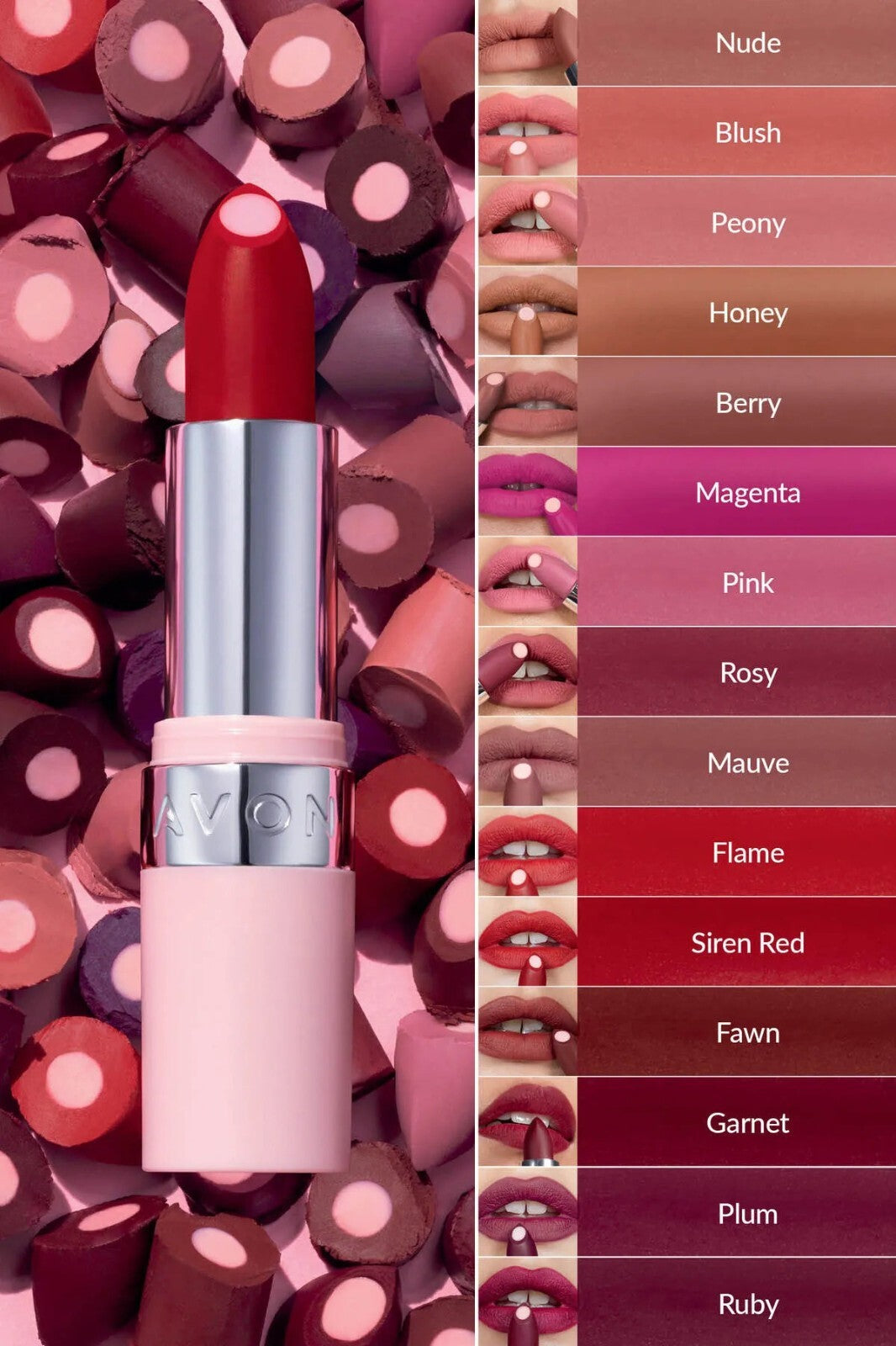Assorted Lipstick Set - Multiple Shades for Lip Makeup - New in Box